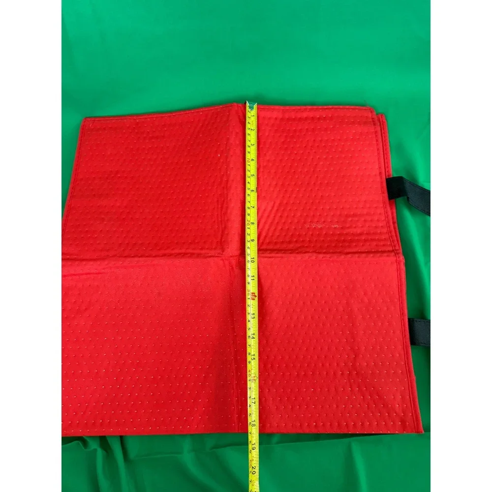 DoorDash Red Insulated Food Delivery Bag Thermal Carrier Tote 19x20